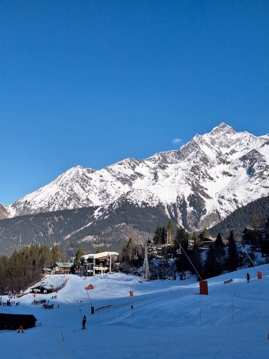 ines silva tavares first snowboarding lesson in les contamines the alps